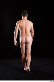 Paul Mc Caul 1 back view nude walking whole body…